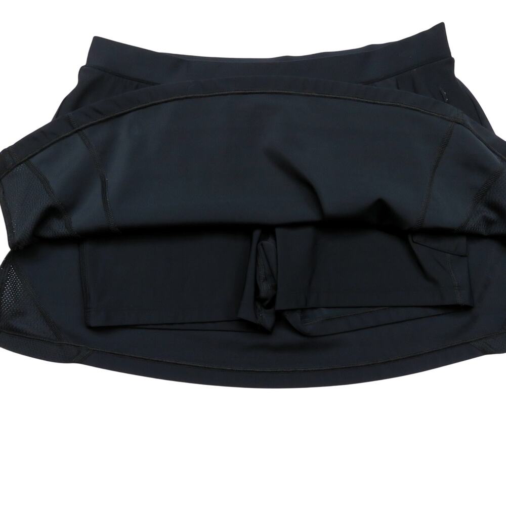 Under Armour Black Athletic Mini Skirt with Shorts Medium Golf Skirt Tennis - Picture 3 of 9